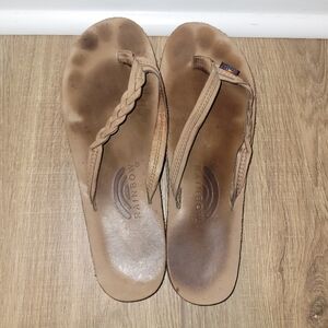 Rainbow Sandals Flirty Braided Premier Leather Women's Sandals